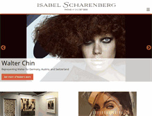 Tablet Screenshot of isabelscharenberg.com